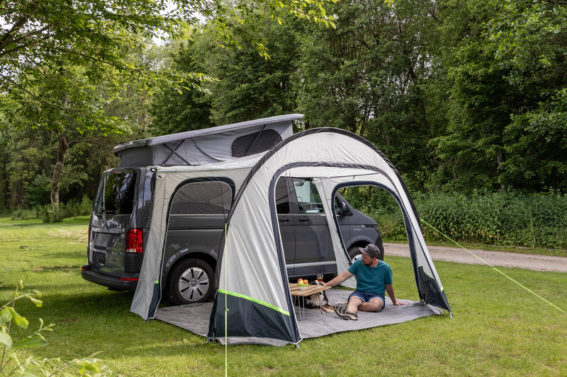 Hispaniola Sonnensegel mit Front- und Seitenwänden 320x240cm Busvorzelt Campingbus Vorzelt
