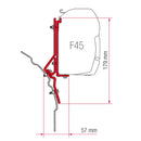 Befestigungskit Fiamma F45 Markise für VW Transporter T4 1994 - 2003 + Sika 522
