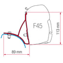 Befestigungskit Fiamma F45 Markise für Nissan Primastar 2001-2015 + Sika 522 – Fiamma