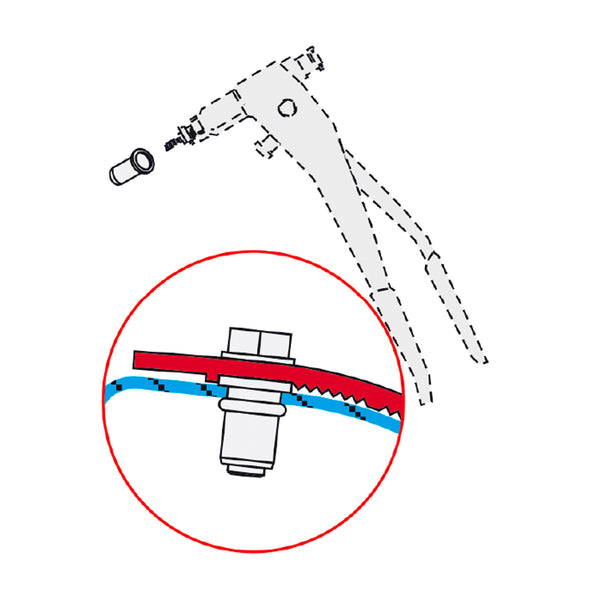 Befestigungskit Fiamma F45 Markise für Opel Vivaro 2001-2015 + Sika 522