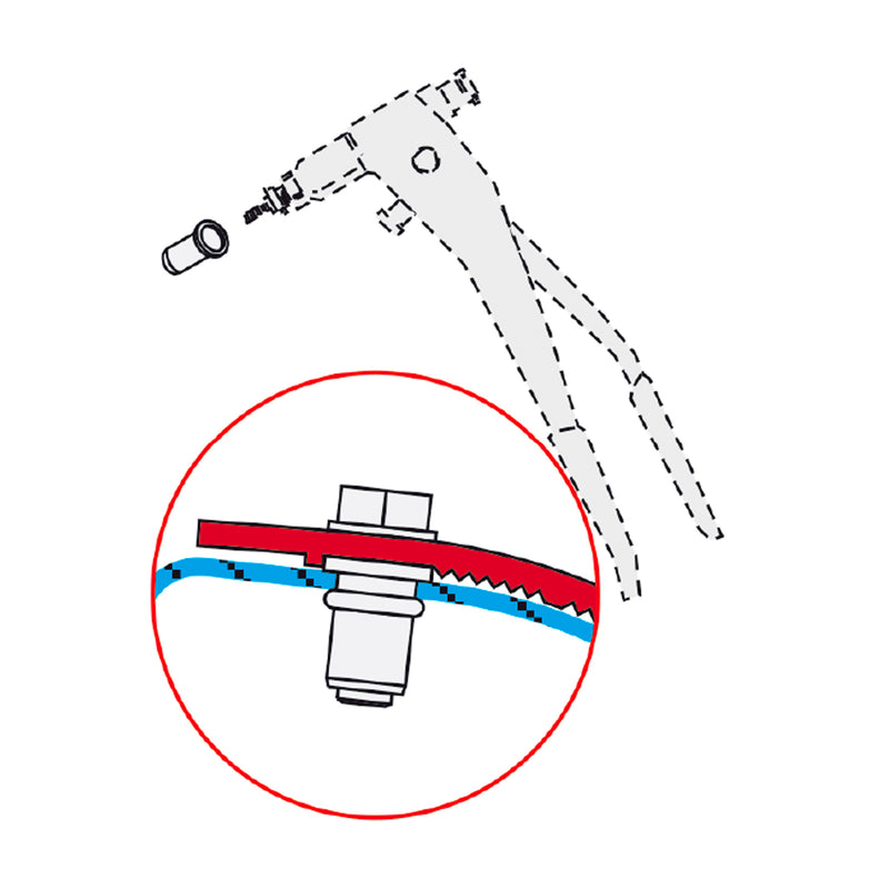 Befestigungskit Fiamma F45 Markise für Opel Vivaro 2001-2015 + Sika 522