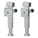 2x Anhängerstütze Anhänger Stützfuß 60x60 klappbar SF60 D85 SW19 410-655mm 1300kg – APT