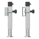 4x Anhängerstütze Anhänger Stützfuß 60x60 klappbar SF60 D85 SW19 410-655mm 1300kg – APT
