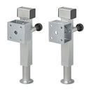 4x Anhängerstütze Anhänger Stützfuß 60x60 klappbar SF60 D42 SW19 410-655mm 1300kg – APT