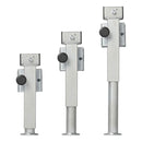 4x Anhängerstütze Anhänger Stützfuß 60x60 klappbar SF60 D42 SW19 410-655mm 1300kg – APT