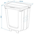 Abfalleimer 8L faltbar Wohnwagen/Wohnmobil für Camping-Küche faltbarer Mülleimer
