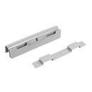 Abfalleimer grau, inkl. Halterung, (H/B/T) 30 x 27 x 16 cm, ca. 8 Ltr