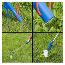 5x APT Greifzange mit Magnet, Outdoor Müllzange Greifhilfe Abfallgreifer 80cm