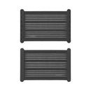 2x Ablagenetz Ablagefach L elastisch 40x26,5cm + Kunststoffhalterung + Schrauben