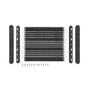 2x Ablagenetz Ablagefach M elastisch 31x26,5cm + Kunststoffhalterung + Schrauben