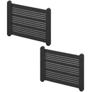 2x Ablagenetz Ablagefach M elastisch 31x26,5cm + Kunststoffhalterung + Schrauben