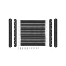 Ablagenetz Ablagefach M elastisch 31 x 26,5 cm + Kunststoffhalterung + Schrauben