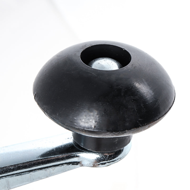 Abstellstütze ausdrehbar 2er Set inkl. Klemmschelle, 48mm, 400 - 650mm