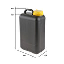 Comet Abwasserkanister 19 Ltr schwarz Din 96 Grauwasser, Brauchwasser