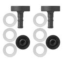 AL-KO Reibbelag-Set AKS 2000 (neues Modell) 2004/3004/3504 – 2-teiliges Original Ersatzteil