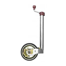 AL-KO Stützrad Premium Ø48 mm – Vollgummireifen 230 x 80 mm, 300 kg, mit Stützlastanzeige