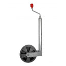 AL-KO Stützrad Plus Ø48 mm – Kunststofffelge, Vollgummireifen 215 x 65 mm, 150 kg