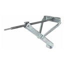 AL-KO Ausdrehstütze 800 kg – 605 x 260 mm, Höhe 500 mm, verzinkter Stahl