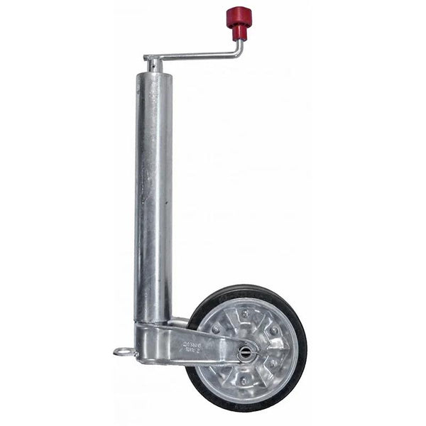 AL-KO Stützrad Ø60 mm – Stahlfelge, Vollgummireifen 200 x 50 mm, 500 kg