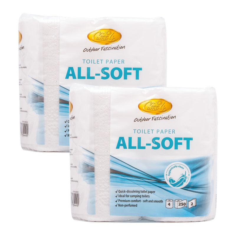 All Soft Toilettenpapier, 8 Rollen, spezi