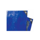 Abdeckplane + Ösen 4x6m 170g/m² Allzweckplane wasserdicht Bodenplane Plane blau – Reimo Tent Technology