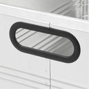 Transportbox Aluminiumbox stapelbar 80 l Werkezugkiste Stauraum + Aufbewahrung