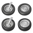 Universal Reserveradhalter aus verzinktem Stahl – Sicher & Robust für alle Anhänger