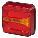 LED Rückleuchte 4 Funktionen – Links, 106 x 99 mm, 12V, IP67,