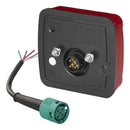 LED Rückleuchte 4 Funktionen – Links, 106 x 99 mm, 12V, IP67,