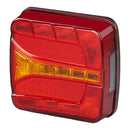 LED Rückleuchte 4 Funktionen – Links, 106 x 99 mm, 12V, IP67,