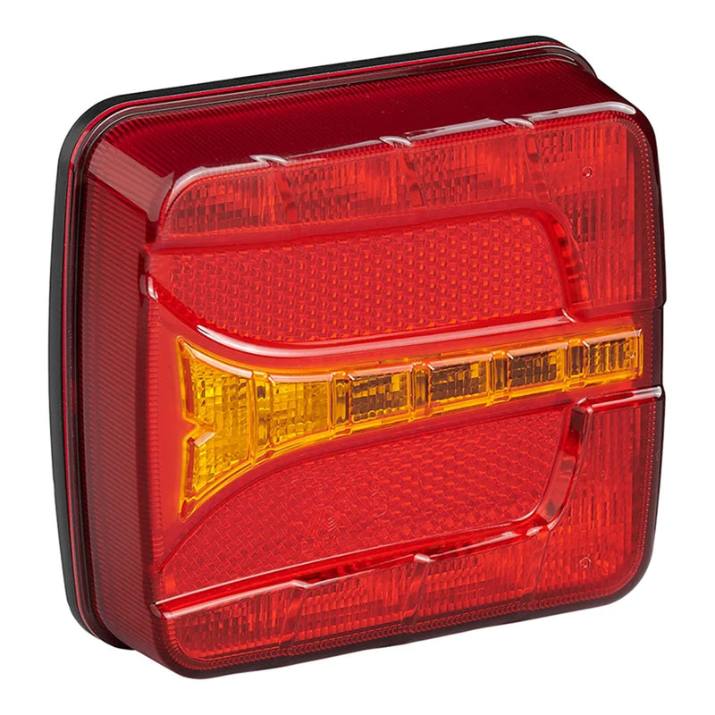 LED Rückleuchte 4 Funktionen – Links, 106 x 99 mm, 12V, IP67,