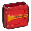 LED Rückleuchte 4 Funktionen – Links, 106 x 99 mm, 12V, IP67,