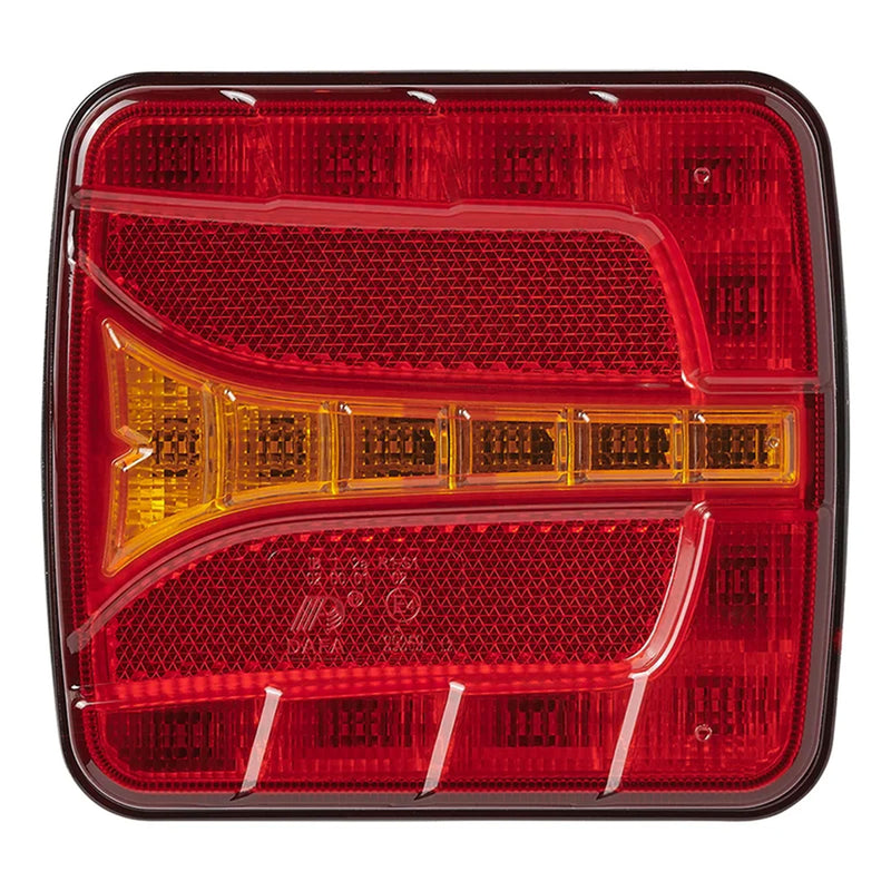 LED Rückleuchte 4 Funktionen – Links, 106 x 99 mm, 12V, IP67,