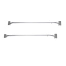 2x Anhänger Flachplanenbügel Aluminium verstellbar 132 - 204 cm Knaufschraube – Anhänger Flachplanenbügel aus Aluminium.