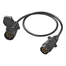 1 - 3m Verlängerungskabel 7-polig - Anhängerkabel für vielseitige Anwendungen