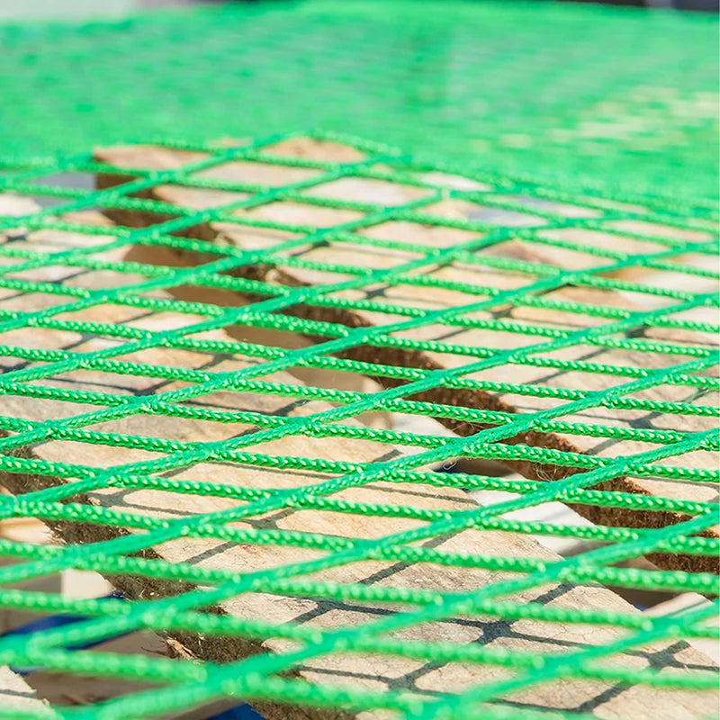 Anhängernetz 1,50 x 2,20m Stretch Netz Anhänger Abdecknetz Grün Transportnetz