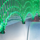 Anhängernetz 1,50 x 2,20m Stretch Netz Anhänger Abdecknetz Grün Transportnetz