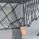 Anhängernetz 2 x 3 m Stretch Netz mit Gummiseil - Anhänger Abdecknetz – ProPlus