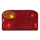 Anhänger Universal-Rücklicht 237x137mm, inkl. Adapterkabel links