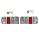 LED Anhänger Rückleuchte 5 Funktionen, 12V, IP67 inkl. Adapter links / rechts – APT