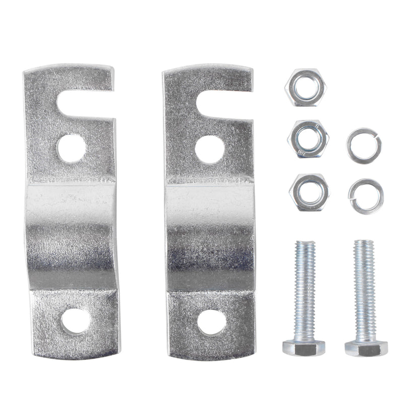 Halter für Anhängerabreisseil universal passend verzinkt + Abreisseil rot 100 cm