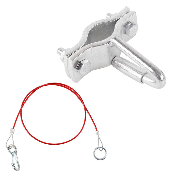 Halter für Anhängerabreisseil Federöse universal passend verzinkt + Abreisseil