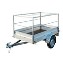 Planen Gestell + Hochplane Set, blau ,Maße 207,5 x 114 x 90 cm, verzinkt