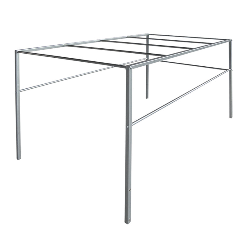 Planen Gestell + Hochplane Set, blau ,Maße 207,5 x 114 x 90 cm, verzinkt