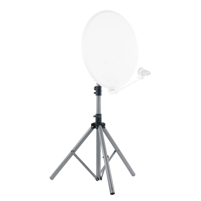 Sat Stativ Alu Maxview, teleskopierbar,mit Heringen,Wasserwaage, kleines Packmaß
