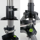 Sat Stativ Alu Maxview, teleskopierbar,mit Heringen,Wasserwaage, kleines Packmaß