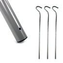 Sat Stativ Alu Maxview, teleskopierbar,mit Heringen,Wasserwaage, kleines Packmaß