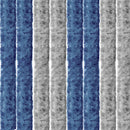 Flauschvorhang, 100% Propylen, 56 x 185 cm, grau/blau