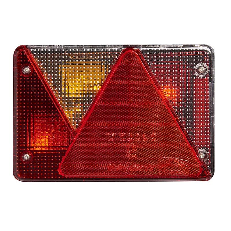 Aspöck Multipoint IV Anhänger Rückleuchte links – 6 Funktionen, 12V, mit Easy Connector