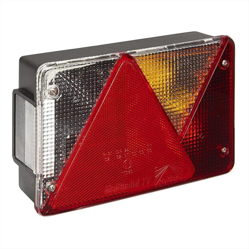Aspöck Multipoint IV Anhänger Rückleuchte rechts – 6 Funktionen, 12V, mit Easy Connector